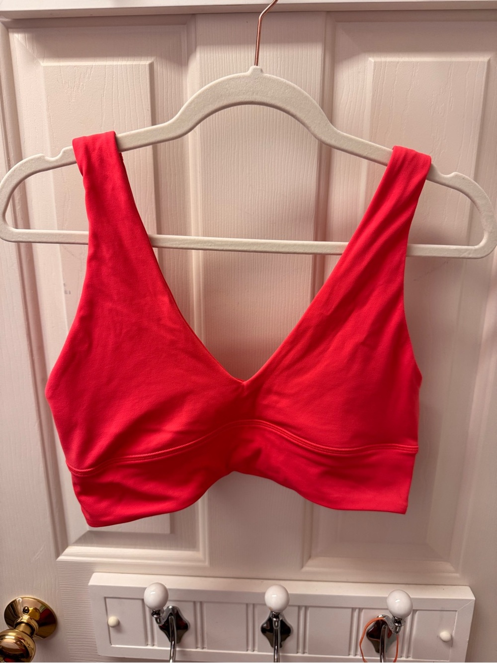 Lululemon light support A/B cup align v-neck bra size 10